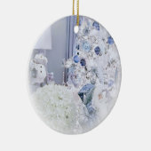 Winter Wonderland Kerstmis Keramisch Ornament (Rechts)