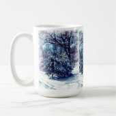 Winter Wonderland Kerstmis Mok (Links)