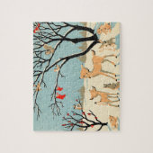 Winter Wonderland Kerstmis Puzzle Legpuzzel (Verticaal)