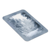 Winter Wonderland Kerstmis Sneeuwscène Magneet (Rechterzijde)