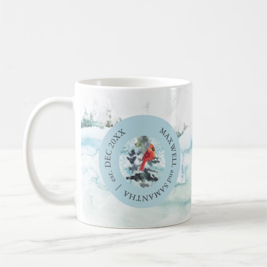 Winter Wonderland Kerstmok Koffiemok (Links)