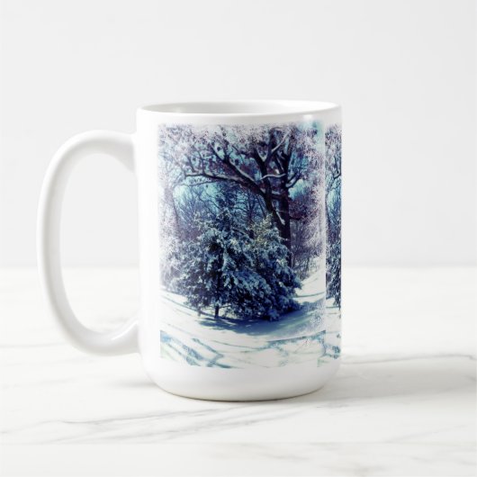 Winter Wonderland Kerstmug Koffiemok (Links)