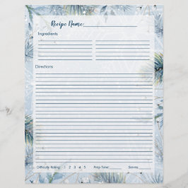 Winter Wonderland kerstrecept Multomap inserts Flyer