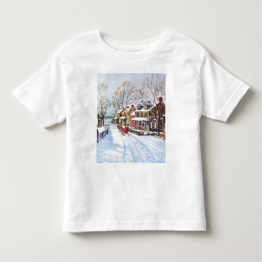 Winter Wonderland Kinder Shirts (Voorkant)