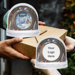 Winter Wonderland Klantwaardering Cadeau Sneeuwbol