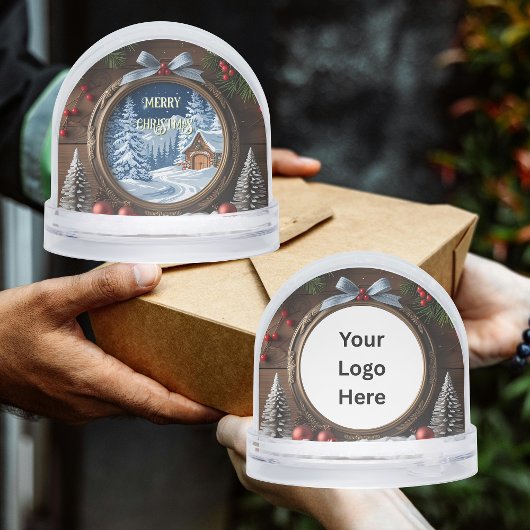 Winter Wonderland Klantwaardering Cadeau Sneeuwbol