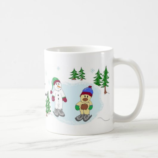 Winter Wonderland Koffiemok (Rechts)