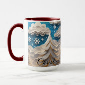 Winter Wonderland Koffiemok Mok (Links)