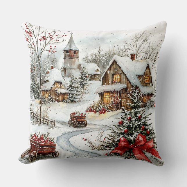 Winter Wonderland Kussen (Voorkant)