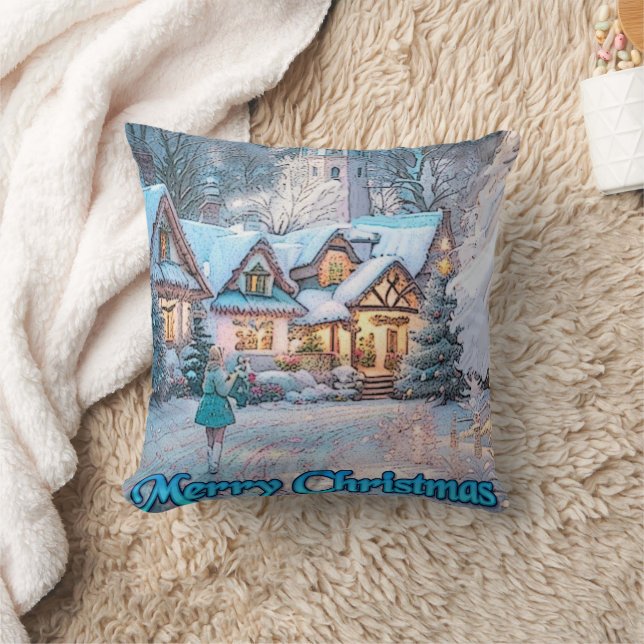 Winter Wonderland: Kussen (Deken)