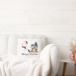 Winter Wonderland Kussenhoes | Kerstsfeer Kussen