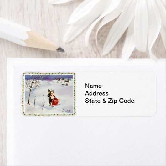 Winter Wonderland Label (Insitu)