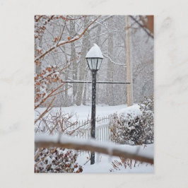 Winter Wonderland - Lamp Post Briefkaart