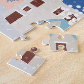 Winter Wonderland:  landschap. Legpuzzel (Zijkant)