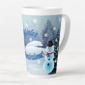 Winter Wonderland Latte Mok (Rechterhoek)