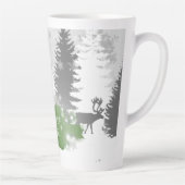 Winter Wonderland Latte Mok - Groen (Rechts)