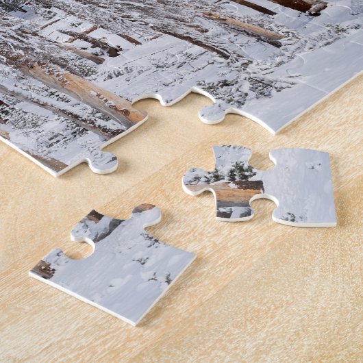 Winter Wonderland Legpuzzel (Zijkant)