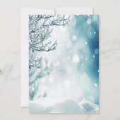 Winter Wonderland, Lichtslingers, Bewaar de datum Save The Date (Achterkant)