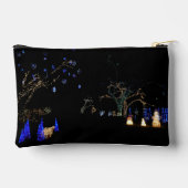 Winter Wonderland Lights Blue en White Holiday Etui (Achterkant)