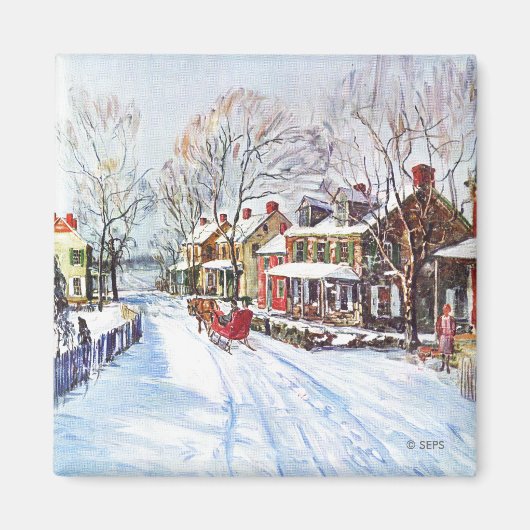 Winter Wonderland Magneet (Voorkant)