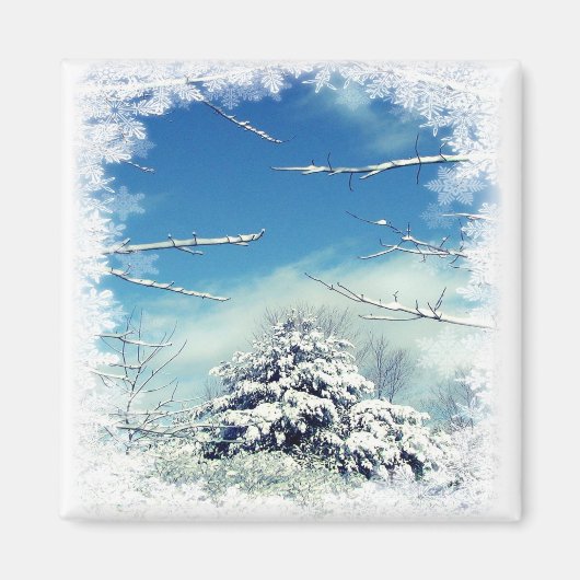 Winter Wonderland Magneet (Voorkant)