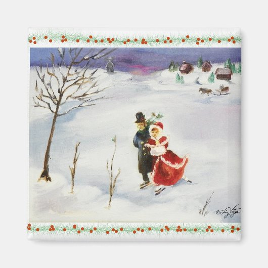 Winter Wonderland Magnet (Voorkant)