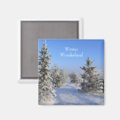 Winter Wonderland Magnet (Voorkant / Achterkant)