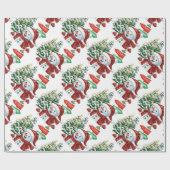 Winter Wonderland - Mat Inpakpapier (Vlak)