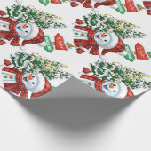 Winter Wonderland - Matte Wrapping Paper Cadeaupapier (Hoek)