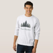 Winter Wonderland Men's sweatshirt (Voorkant volledig)