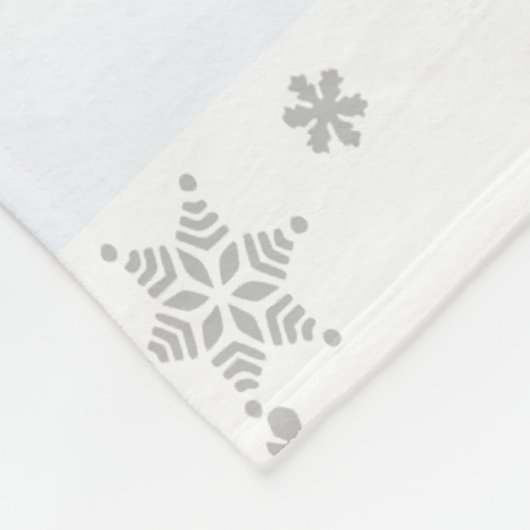 Winter Wonderland met Deer Fleece Blanket (Hoek)