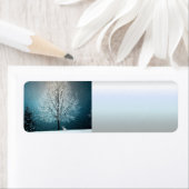 Winter Wonderland met konijn Etiket (Insitu)