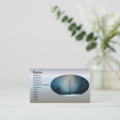 Winter Wonderland met konijn Visitekaartje (Staand voorkant)