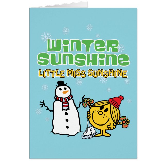 Winter Wonderland met Little Miss Sunshine (Voorkant)