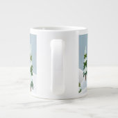 Winter Wonderland met Snowman Grote Mok (Achterkant)