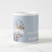 Winter Wonderland Mok met Vrolijkheid (Voorkant)