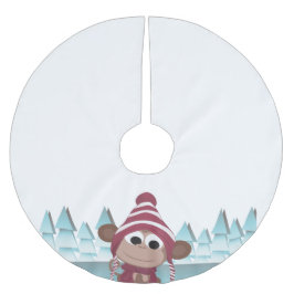 Winter Wonderland Monkey Kerstboom Rok