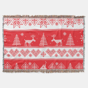 Winter Wonderland: naadloos design. Deken