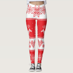Winter Wonderland: naadloos design. Leggings