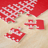 Winter Wonderland:  naadloos design. Legpuzzel (Zijkant)
