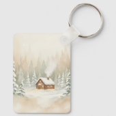 Winter Wonderland Naam Sleutelhanger (Achterkant)