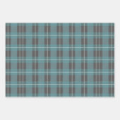 Winter Wonderland Nordic Pattern blue blauwgroen c Inpakpapier Vel (Voorkant 3)