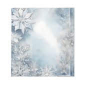 Winter Wonderland notitieblok (Voorkant)