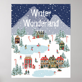 Winter Wonderland (of verander de zin) Poster