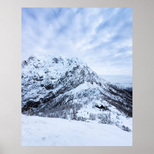 Winter wonderland ontdekkingsreiziger poster (Voorkant)