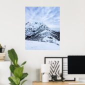 Winter wonderland ontdekkingsreiziger poster (Thuiskantoor)