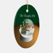 Winter Wonderland Oval Ornament (Rechts)