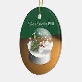 Winter Wonderland Oval Ornament (Links)