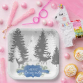 Winter Wonderland Paper Bord - Blue (Feest)