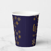 Winter Wonderland Papieren Bekers (Rechts)